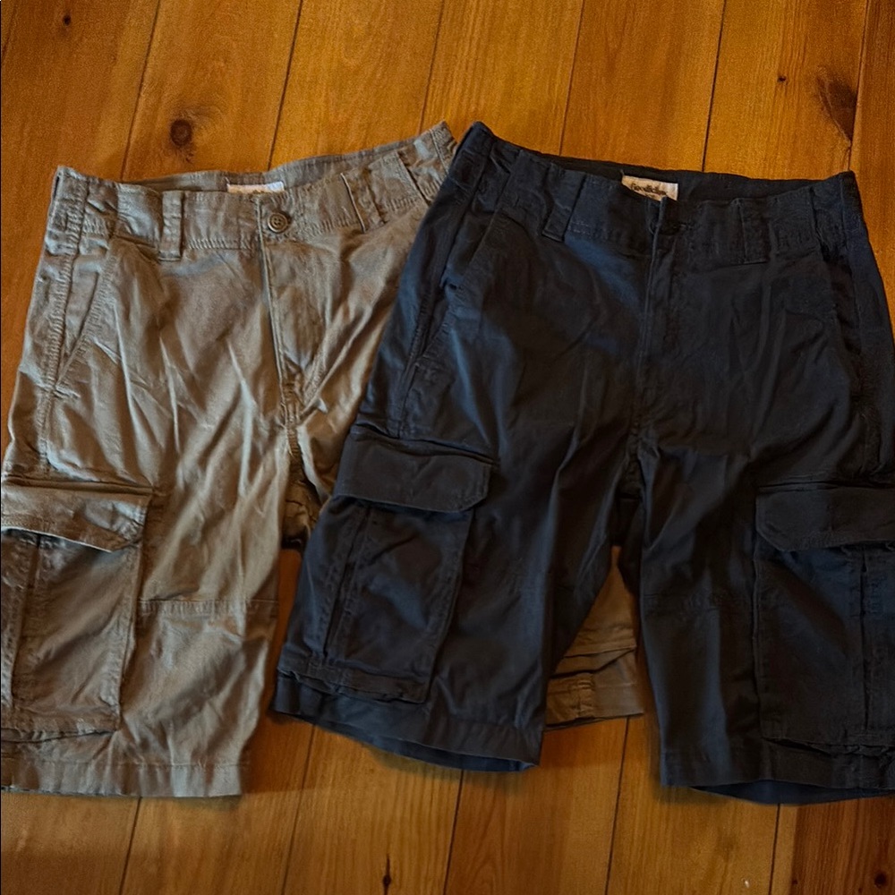 Goodfellow & Co Cargo Shorts Black and Tan